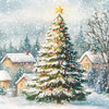 Cocktail Napkins -Tree in Snow