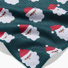 Load image into Gallery viewer, Geometry Bar Towel -Santa Santa
