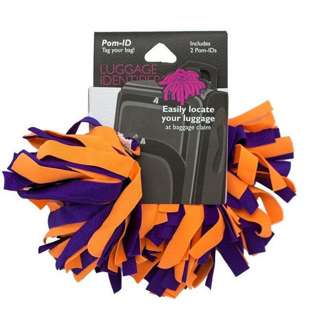 Pom ID Luggage Ids - Orange/Purple