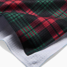 Load image into Gallery viewer, Geometry Very Merry Plaid Tea Towel
