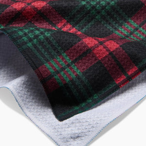 Geometry Very Merry Plaid Tea Towel