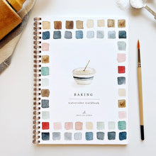 Load image into Gallery viewer, Watercolor Workbook Set -Baking
