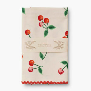 Rifle Paper Tea Towel -Cherries