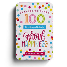 Load image into Gallery viewer, Prayers to Share:  100 Pass-Along Notes to Spread Happiness
