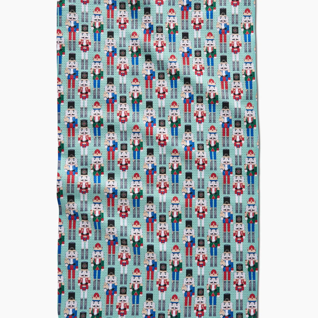Geometry Nuts Cracking Tea Towel