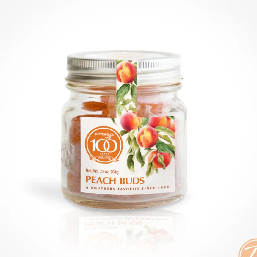 Peach Buds -Mason Jar