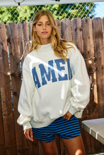 Load image into Gallery viewer, Reversible Mock Neck Sweatshirt -WWJD &amp; Amen
