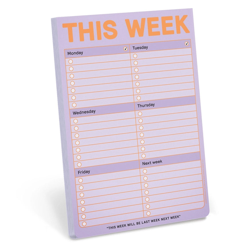 This Week Notepad
