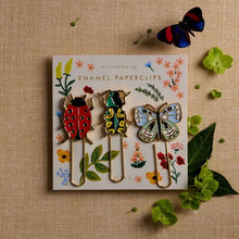 Load image into Gallery viewer, Rifle Paper Enamel Paper Clip Set -Curio

