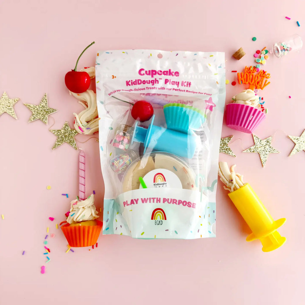 Cupcake Kiddough Play Kit