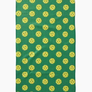 Geometry Pickleball Tea Towel