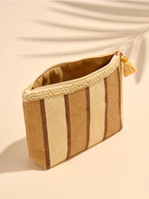 Load image into Gallery viewer, Capri Zip Pouch -Tan
