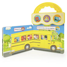 Load image into Gallery viewer, Cocomelon Wheels On the Bus Sound Book
