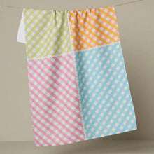 Load image into Gallery viewer, Geometry Patio Check Tea Towel

