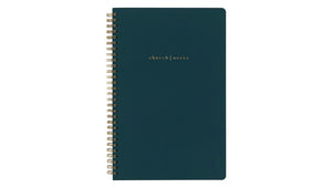 Church Notes Notebook -Navy