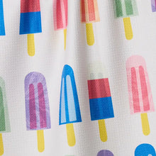 Load image into Gallery viewer, Geometry Poppy Popsicles Tea Towel
