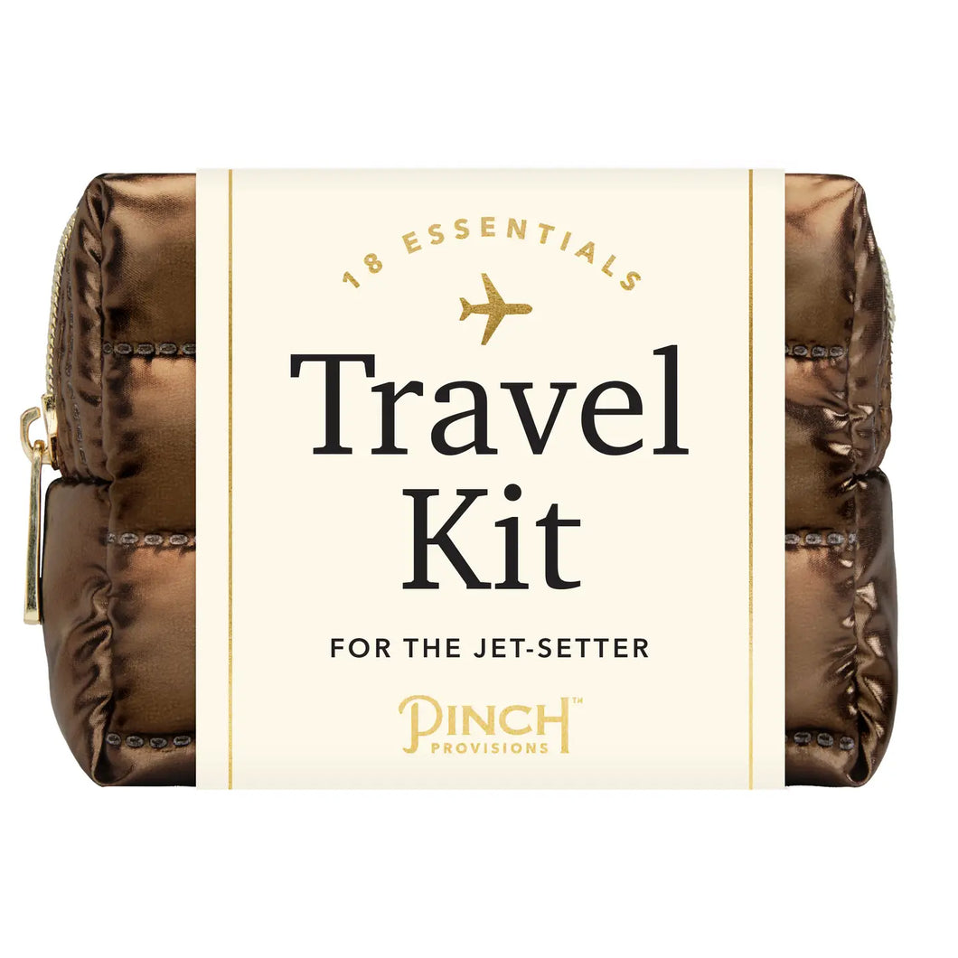 Travel Kit -Puffer Brown