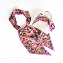 Load image into Gallery viewer, Painted Protea Ochre Accessory Scarf
