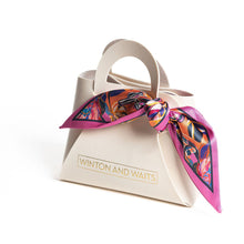 Load image into Gallery viewer, Painted Protea Ochre Accessory Scarf
