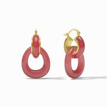 Load image into Gallery viewer, Julie Vos Amalfi 2-in-1 Earring -Watermelon
