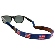 Load image into Gallery viewer, S&amp;B Sunglass Strap -American Flag
