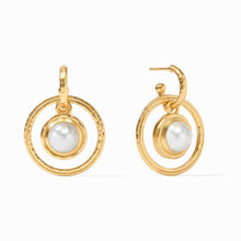 Load image into Gallery viewer, Julie Vos Astor 6-in-1 Charm Earring -Pearl
