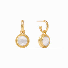 Load image into Gallery viewer, Julie Vos Astor 6-in-1 Charm Earring -Iridescent Clear Crystal
