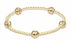 enewton Admire Small Gold 2.5 mm Bead Bracelet -Gold