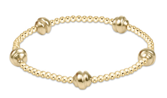 enewton Admire Small Gold 2.5 mm Bead Bracelet -Gold