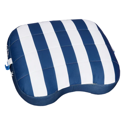 Ballast Beach Pillow -Dock & Bay Blue Stripe