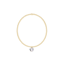 Load image into Gallery viewer, enewton Classic Gold 2mm Bracelet -Reflection Small Charm
