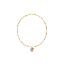 Load image into Gallery viewer, enewton Classic Gold 2mm Bracelet -Reflection Small Charm
