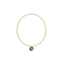 Load image into Gallery viewer, enewton Classic Gold 2mm Bracelet -Reflection Small Charm

