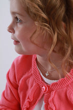 Load image into Gallery viewer, Sterling Silver Puff Heart Necklace
