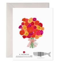 Load image into Gallery viewer, E Frances Birthday Card -Birthday Bouquet
