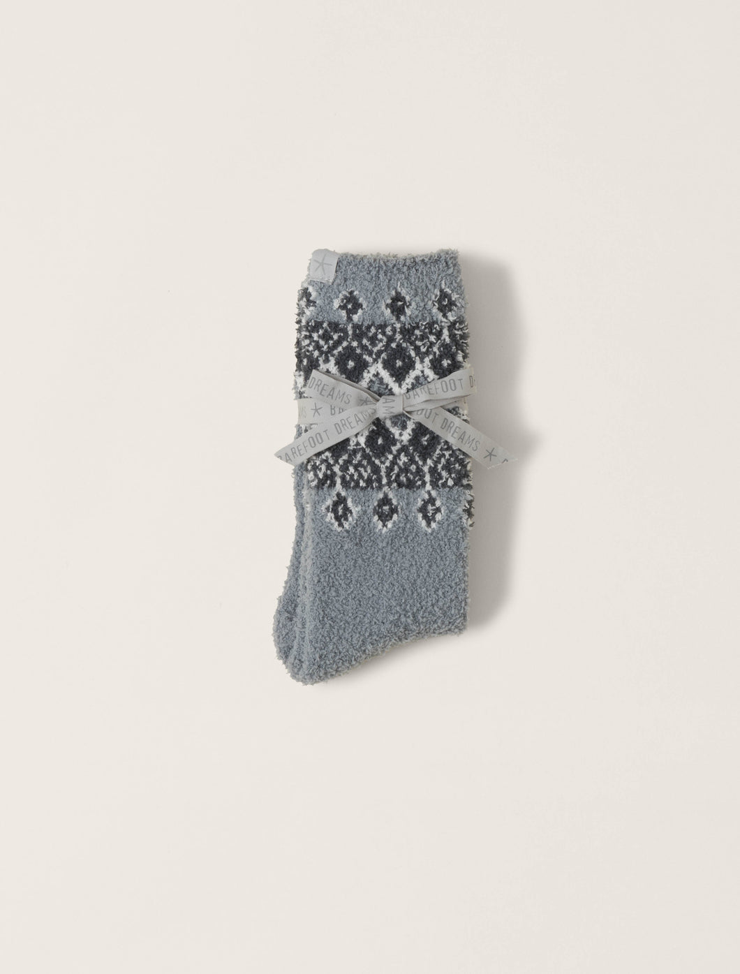 CozyChic Fair Isle Women's Socks -Moonbeam Multi