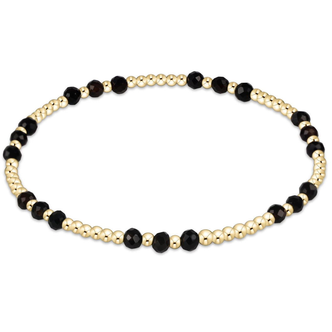 enewton Joy Gemstone Bracelet -Faceted Onyx