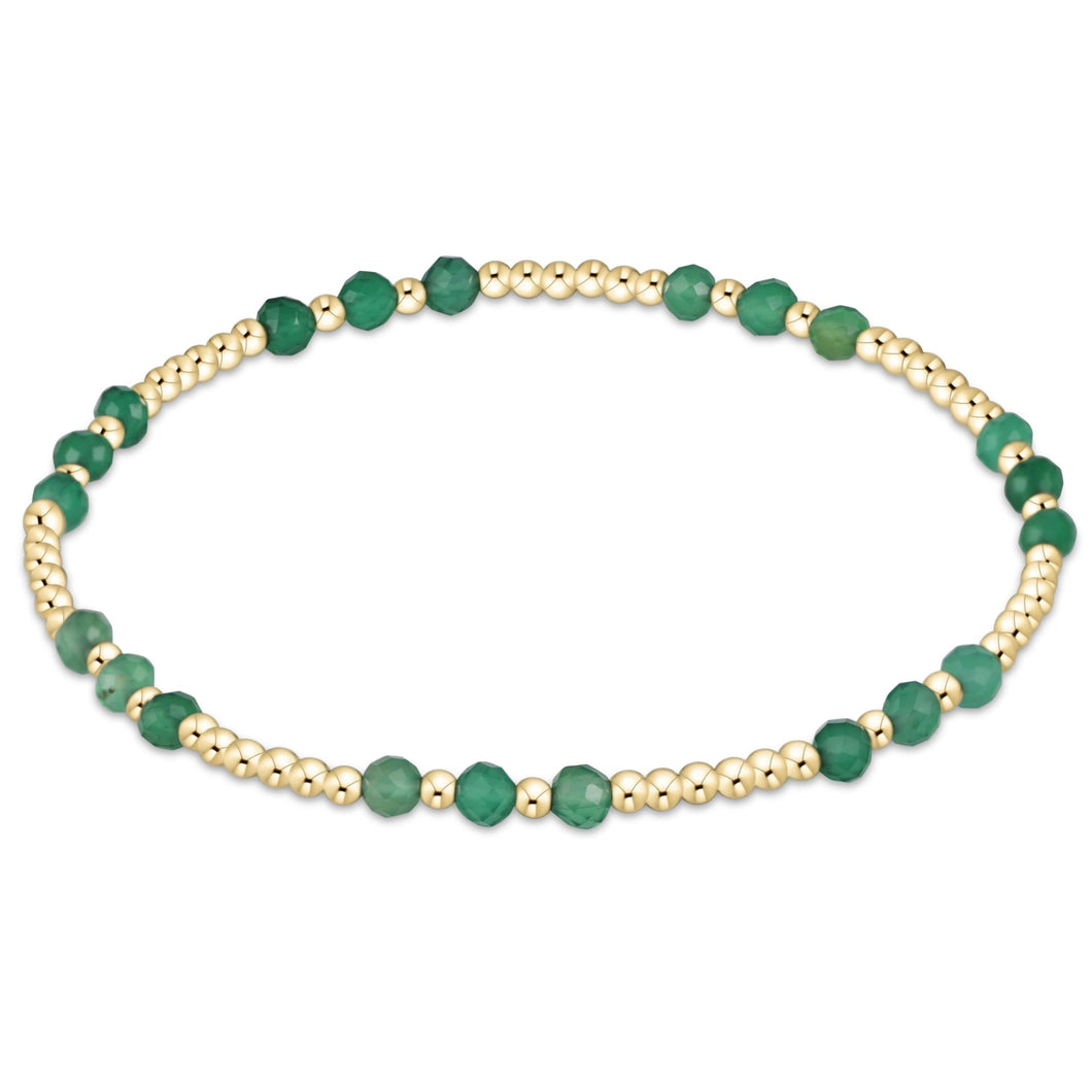 enewton Joy Gemstone Bracelet -Green Onyx