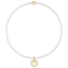 Load image into Gallery viewer, enewton hope classic bracelet -white -star small gold disc
