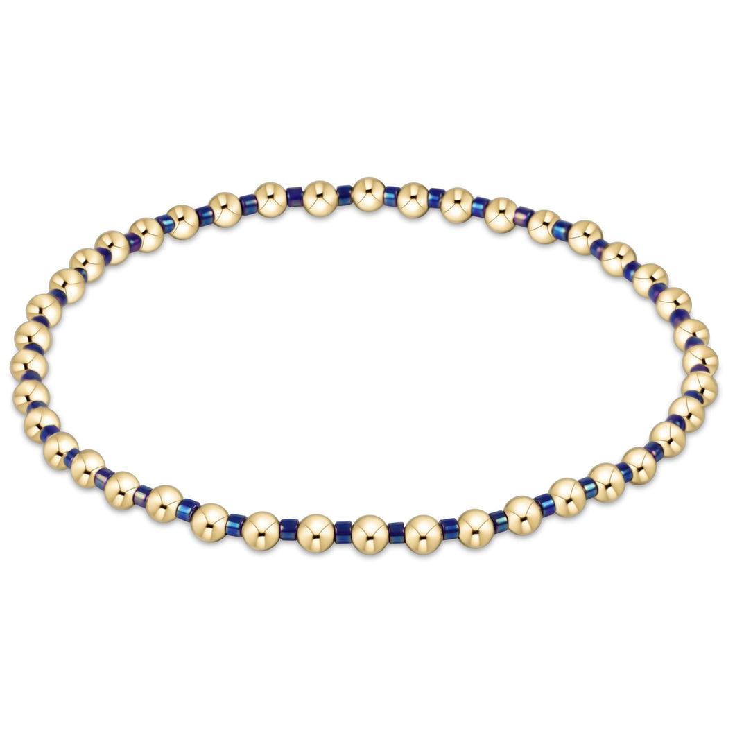 enewton Hope Grateful Bracelet -Blue Metallic