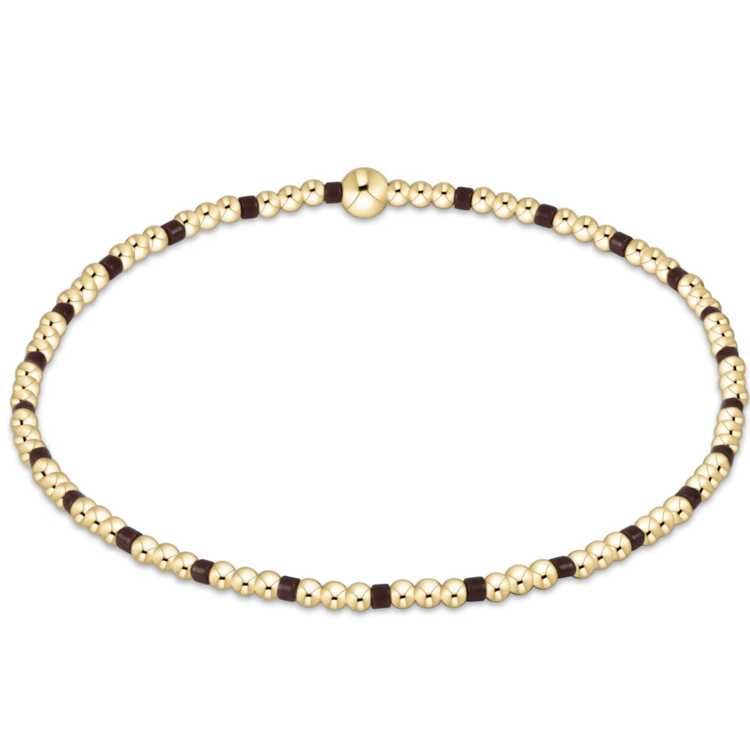 enewton Hope Sincerity 2mm Bracelet -Chocolate