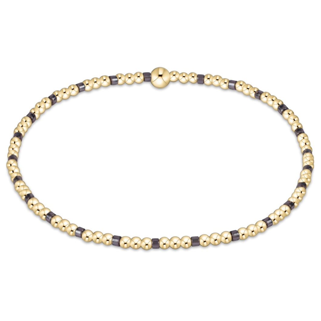 enewton Hope Sincerity 2mm Bracelet -Taupe with a Twist