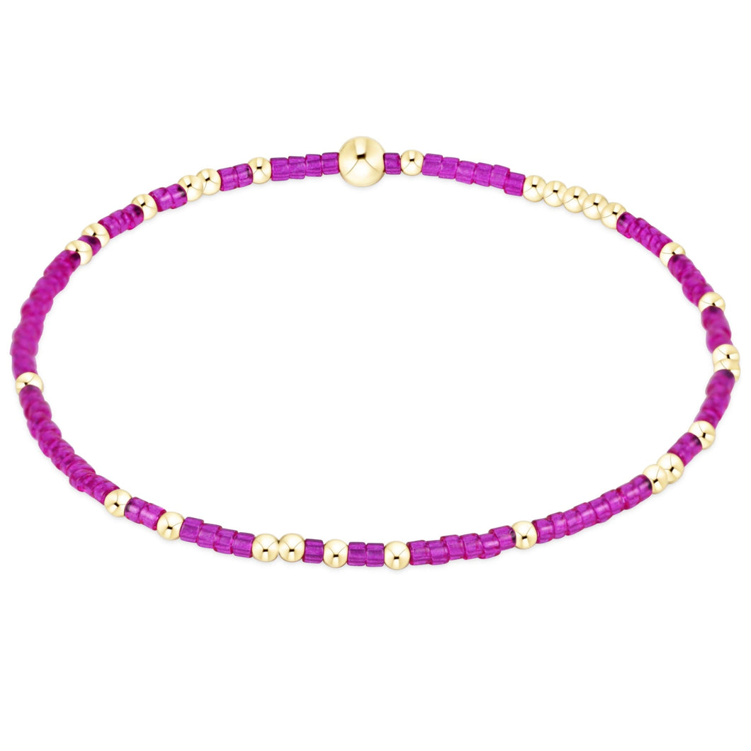 enewton egirl Hope Unwritten Bracelet -Fuchsia