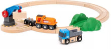 Load image into Gallery viewer, Brio World Train Starter Lift &amp; Load Set
