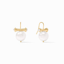 Load image into Gallery viewer, Julie Vos Bamboo Pearl Earring
