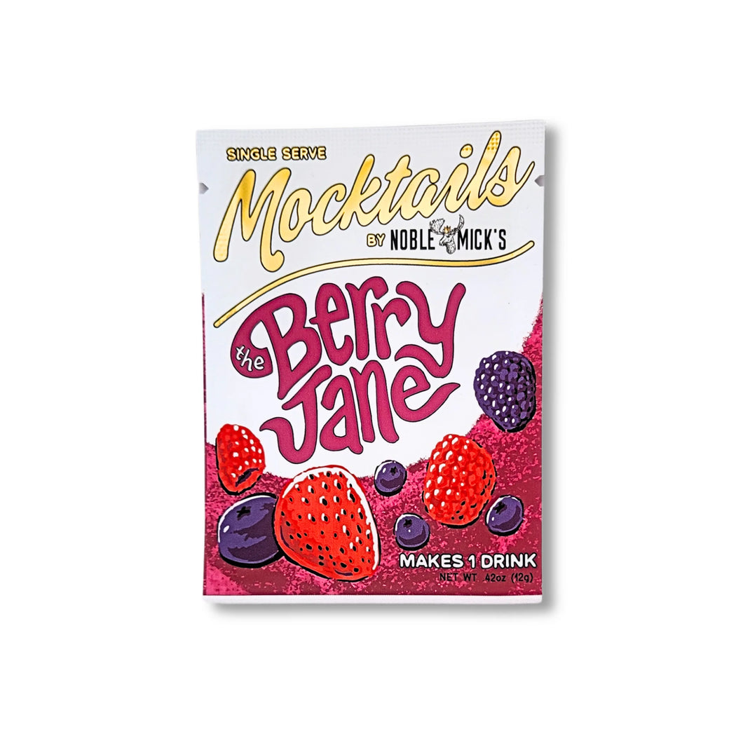 Noble Mick's Craft Mocktail -Berry Jane