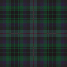 Load image into Gallery viewer, Blue and Green Christmas Tartan Prosecco Bottle Wrap
