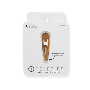 Teleties Snap Clip -Bronze