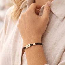 Load image into Gallery viewer, L&amp;E Sentiment Cord Bracelet -John 3:16 You Are Loved
