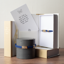 Load image into Gallery viewer, L&amp;E Sentiment Cord Bracelet -Keep Going
